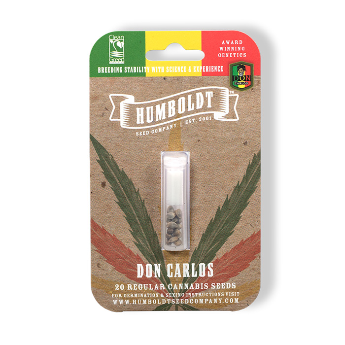 Don Carlos cannabis seed pack