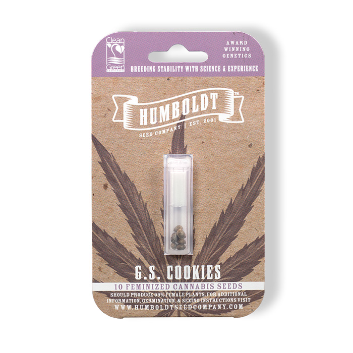 GS Cookies cannabis seed pack