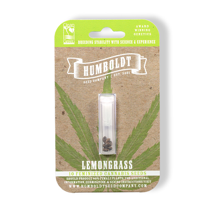 Lemongrass cannabis seed pack