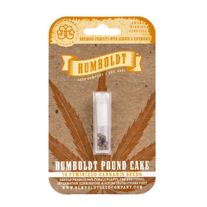 Humboldt Pound Cake cannabis seeds pack