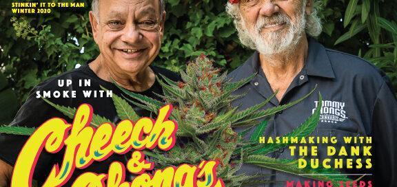 Skunk Magazine Titelseite Cheech und Chong