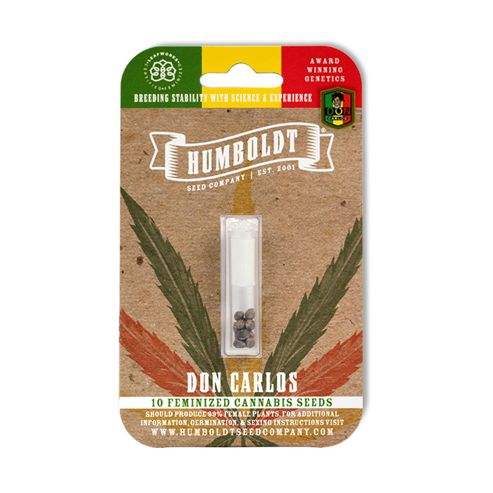 Don Carlos Feminized Seeds in pack