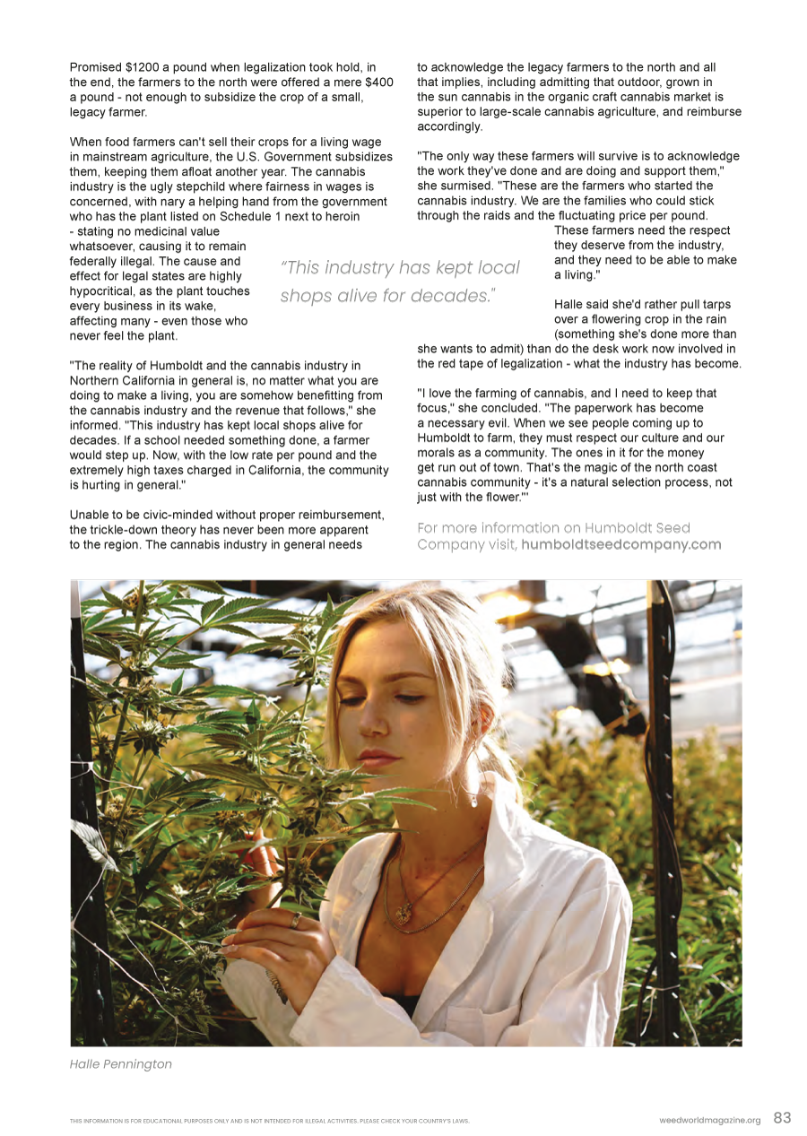 Weed World Article