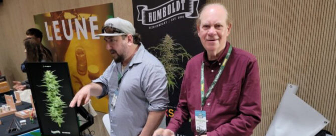 Humboldt Seed Company am Stand in Spanien