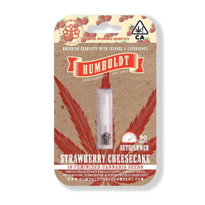 Strawberry Cheesecake Autoflower Seed Package