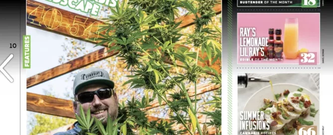 Nat featured in Leaf Cannabis Magazine Impact List