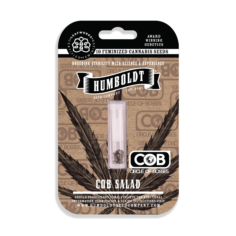Cob Salad Package humboldt seed company seed packaging for retail