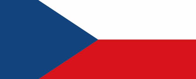 Flag of the Czech Republic from 1996-2025