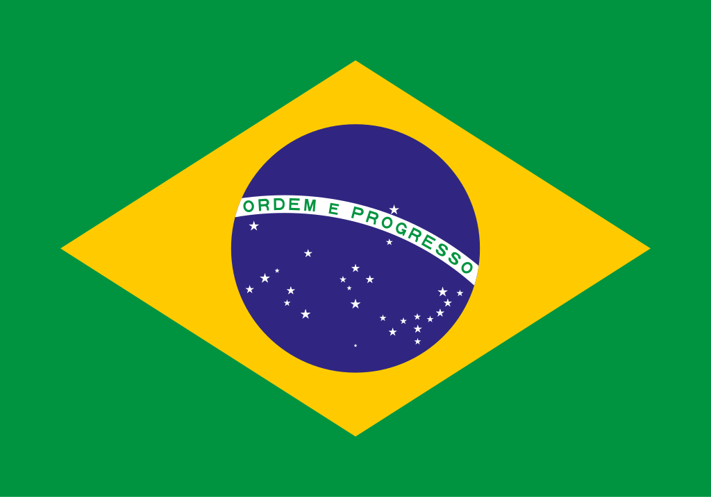 National flag of Brazil