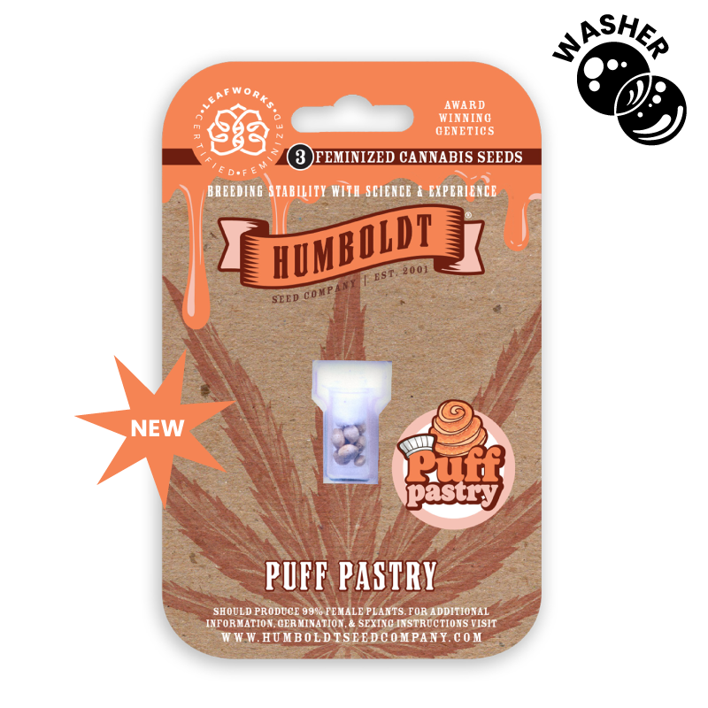 puff pastry cannabis seed pack