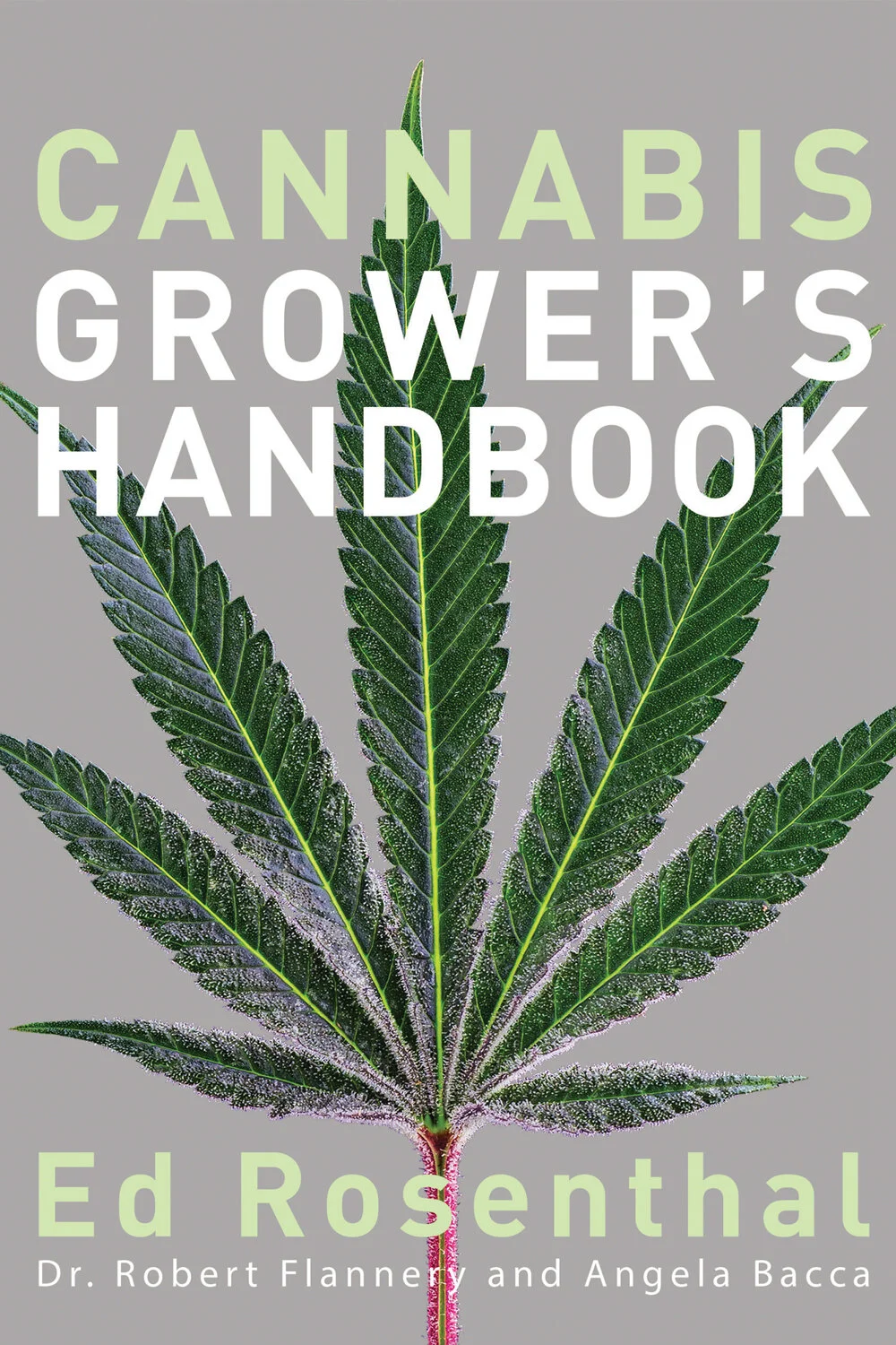 Capa do livro *Manual do Cultivador de Cannabis*, de Ed Rosenthal