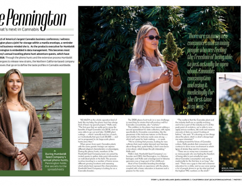 Halle Pennington Catalogs What’s Next in Cannabis — Leaf Magazines
