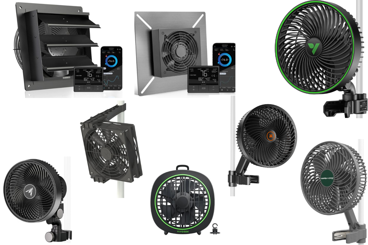 Gamme de ventilateurs pour la culture du cannabis 2025