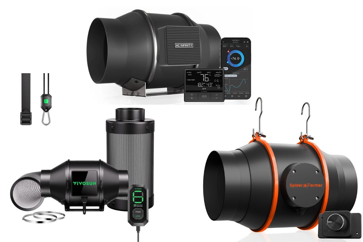 Inline Fans for indoor grow